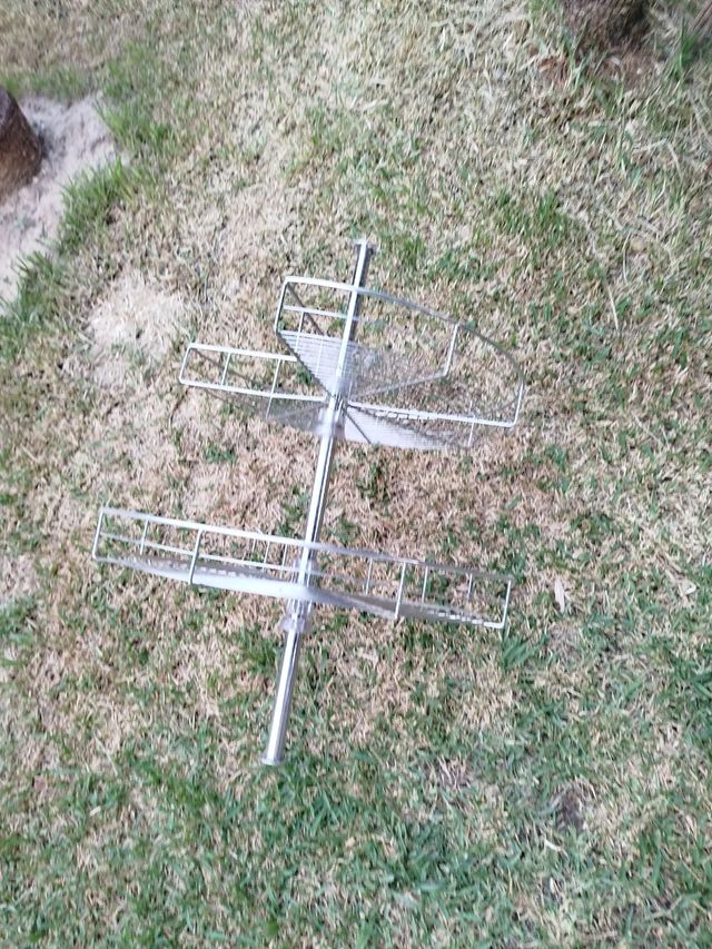 Carrusel de cocina metálico