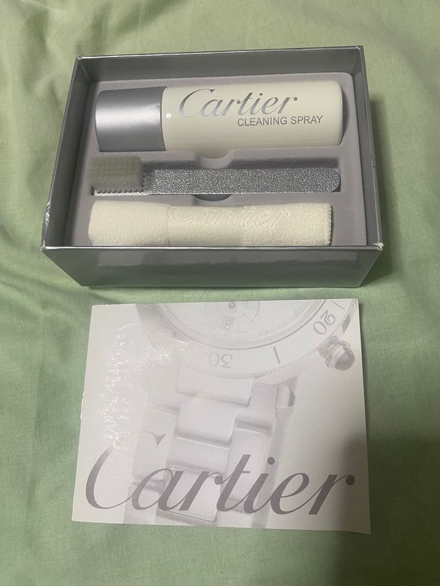 Kit Limpieza Cartier Nuevo Caja Original