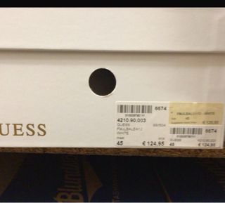 Zapatillas Guess Blancas