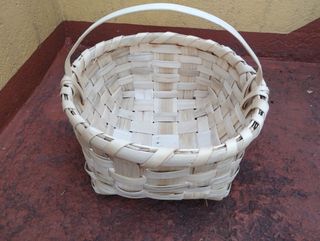 Cesta de castaño artesanal