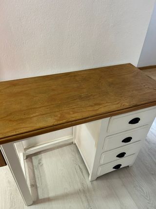 Escritorio Vintage Madera Casi Nuevo