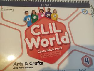 Libro nuevo.Arts&Crafts.CLIL World.4 por.Oxford.
