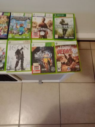  12 giochi xbox 360 + Kinect nuova
+ Joystick 