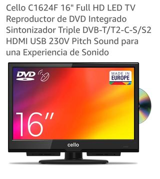 Televisor Cello C1624F de 16 pulgadas 