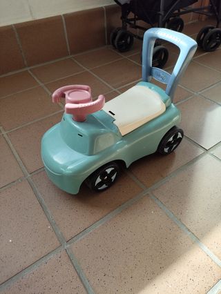 Correpasillos Coche Smoby Azul y Rosa