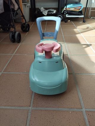Correpasillos Coche Smoby Azul y Rosa