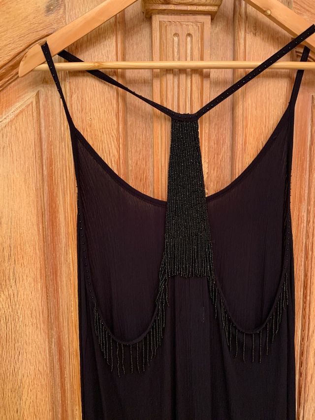 Vestido largo negro fiesta