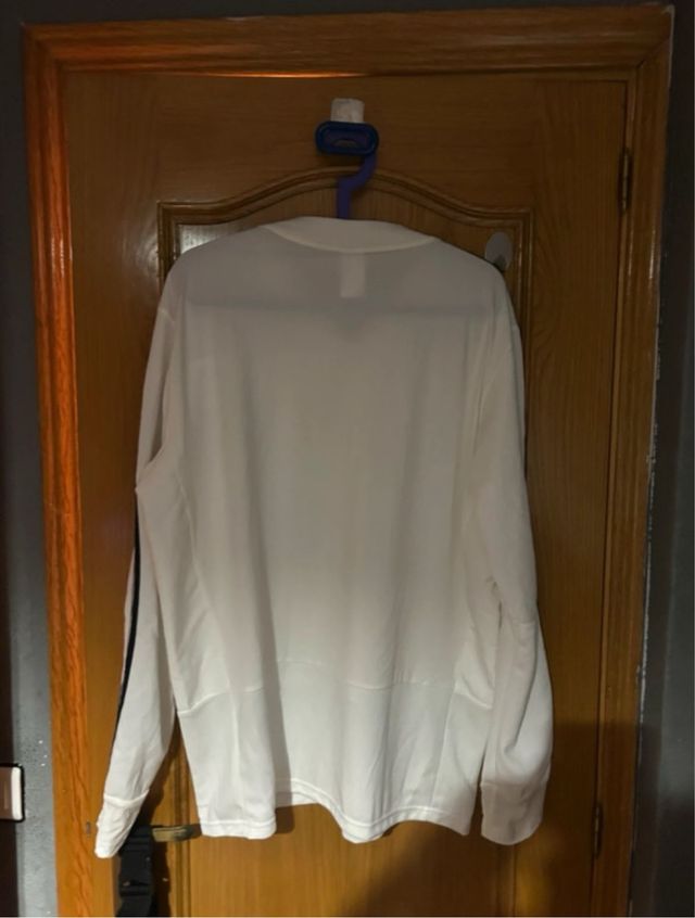 Sudadera Real Madrid Adidas Blanca