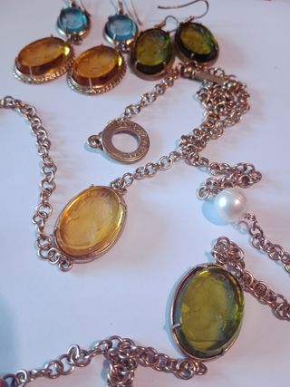 Parure Patrizia Daliana collana e 2 orecchini 