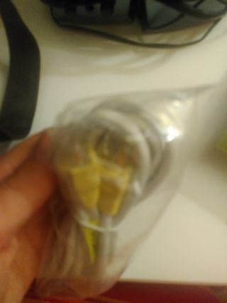 Cable RCA Amarillo y Blanco