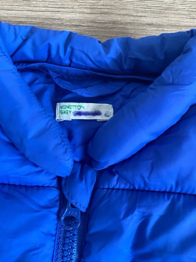 Chaleco Benetton Azul