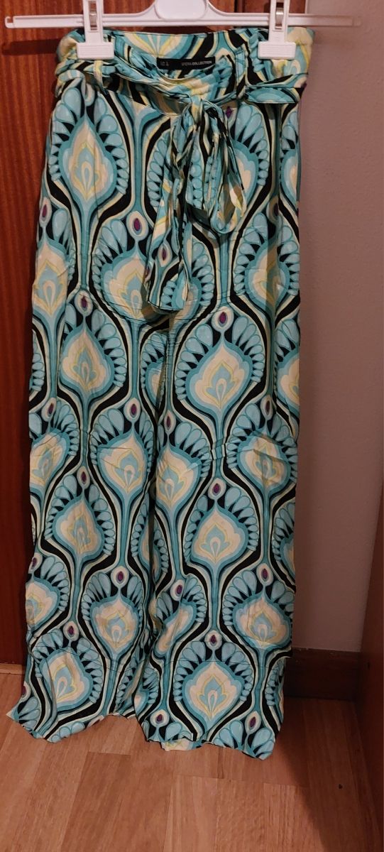 Pantalón verano flojo estampado