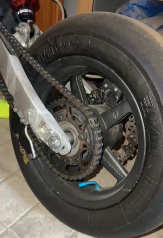 Llantas supermotard + PMT S Pitbike
