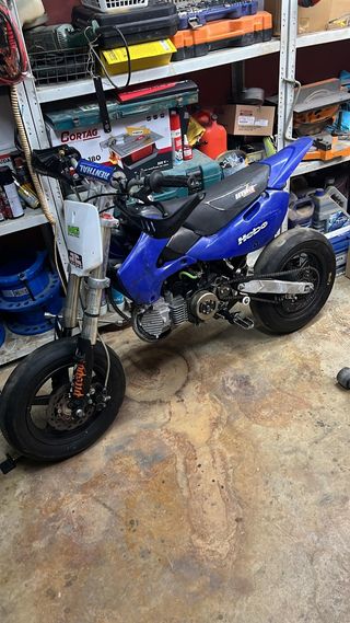 Llantas supermotard + PMT S Pitbike