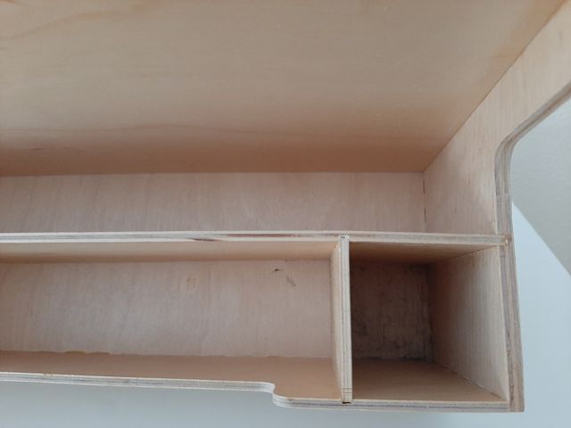 Organizador de escritorio de madera Ikea