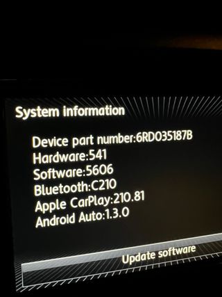 Radio Skoda RCD330 CarPlay Android Auto Original