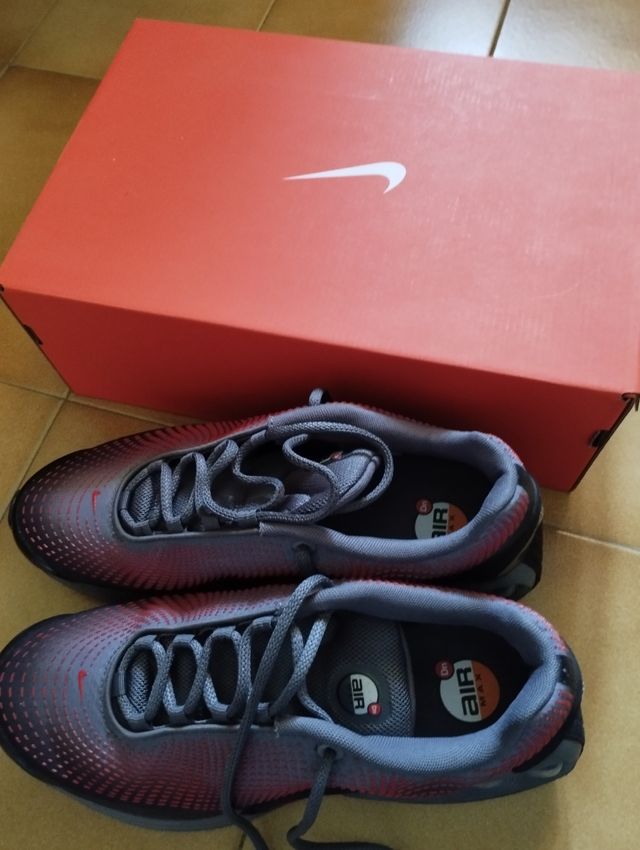 Nike Air Max Dn Gris/Rojo