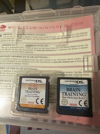 Brain Training y More Brain Training Nintendo DS