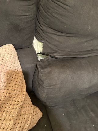 Sofá Cheslong Cama + Mesa Centro