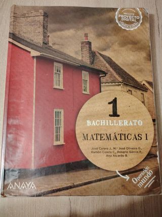 Matemáticas I.