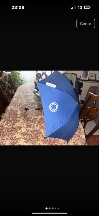 Sombrilla Bugaboo azul