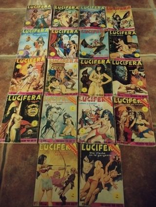 Lote 15 Comics Lucifera