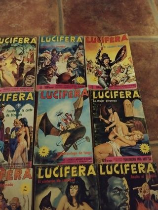 Lote 15 Comics Lucifera