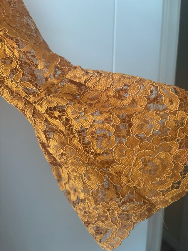 Vestido de encaje talla L