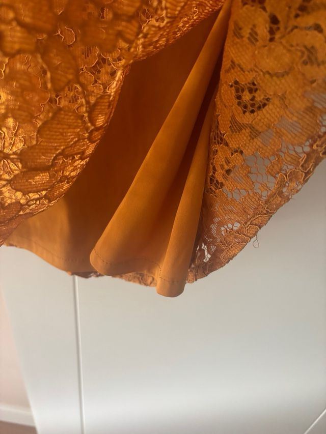 Vestido de encaje talla L