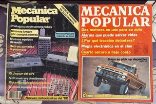 4 revistas antigua mecánica popular