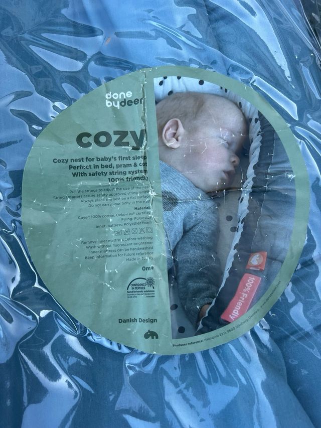 Cojín nido bebé primeros meses