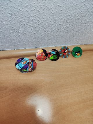 Tazos Liga 2012-2013 y Angry Birds