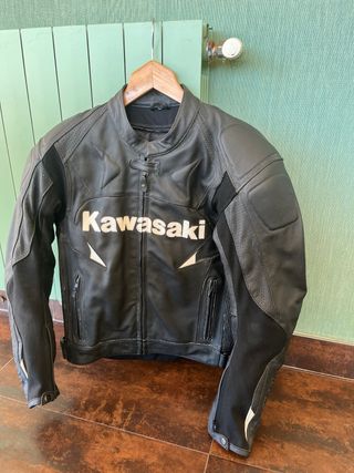 Chaqueta Moto Kawasaki Negra