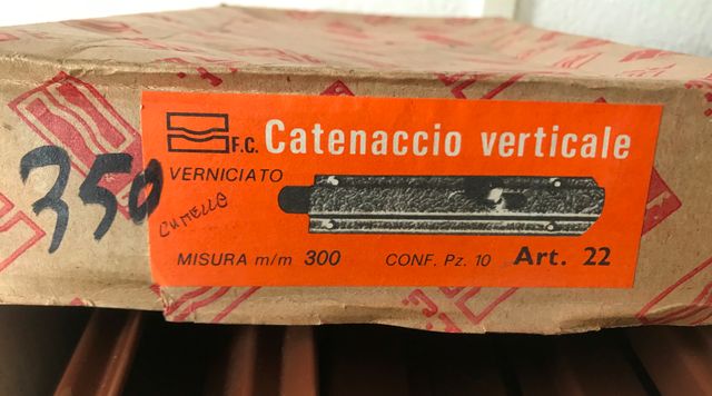Catenaccio Verticale Comunello 30cm