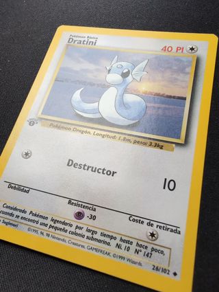 Dratini 26/102 Base Set 1ª Edición Español