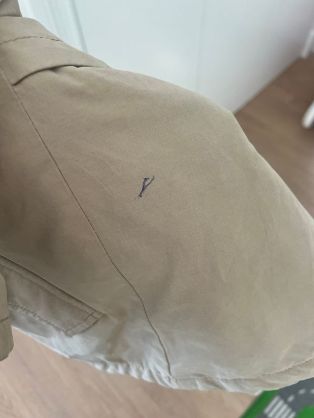 Gabardina Zara 2-3 años Beige