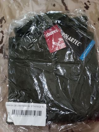 Camisa de campaña Polartec