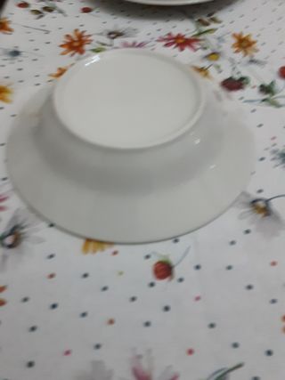 Set Servizio Piatti Ceramica 12 Pezzi Da 6 persone
