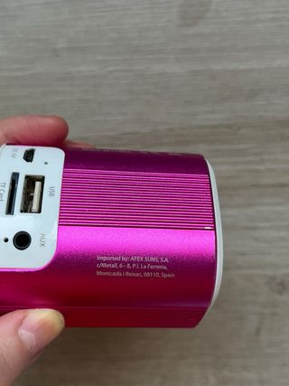 Altavoz Sunstech Rosa