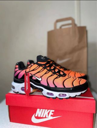 Nike TN Bambas Naranja y Rosa