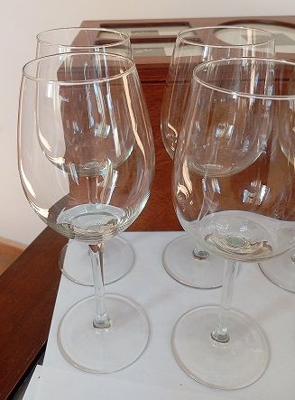 Copas de vino de cristal