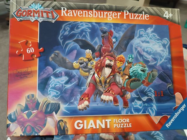 Puzzle Gormiti Ravensburger 60 pezzi