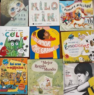 Libros infantiles sueltos 4€/ud
