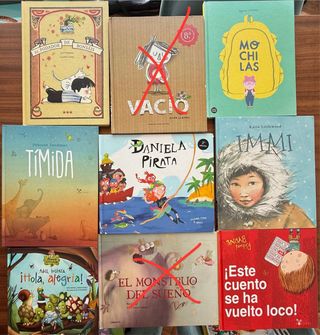Libros infantiles sueltos 4€/ud
