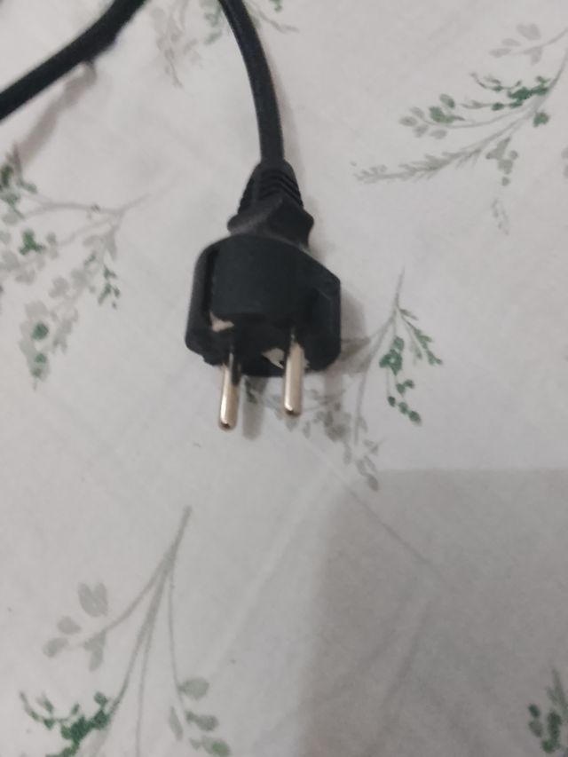Cable de alimentación negro
