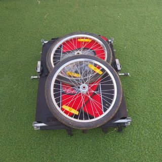 2 en 1: carrito para bicicleta y silla de paseo