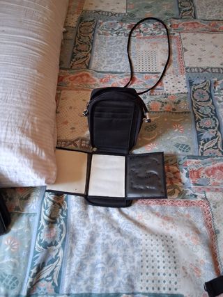 Bolso tarjetero negro
