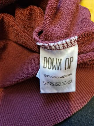 Felpa Down Up bordeaux Trouble Maker