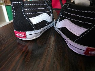 Vans para bebé negros