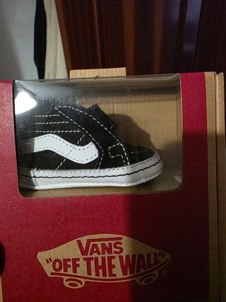 Vans para bebé negros